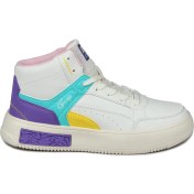 Resim Jump 28756 Yüksek Bilekli Bej Kadın Sneaker Günlük Spor Ayakkabı 