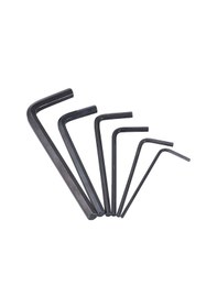 Resim Jeemson Gitar Bass Telli Enstrümanlar İçin 6'lı Karbon Çelik İç İçgen Anahtar Seti - Truss Rod, Kolluk Ve Köprü Ayarları İçin 1.5-5.0mm Boyutlar 