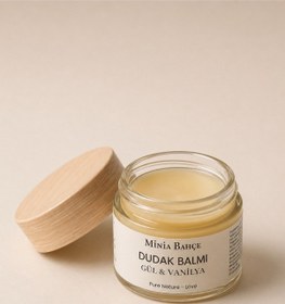 Resim Gül & Vanilya Dudak Balmı Doğal Nemlendirici Ve Besleyici Dudak Bakımı 10 Ml 