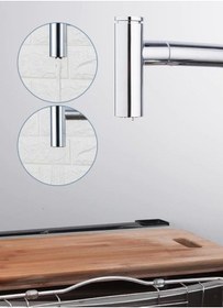 Resim Vilas Banyo Mutfak Batarya Fonksiyonlu Musluk Başlığı 