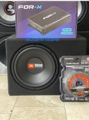 Resim Jbl Paket Set 30cm Bass 1000wat Forx 4kanallı Anfi Kablo Seti 