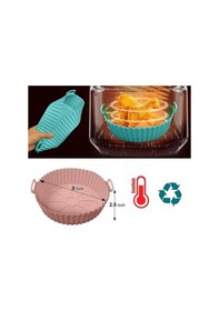 Resim Qerhome 2'li Airfryer Silikon Pişirme Kabı 20 Cm Diğer 