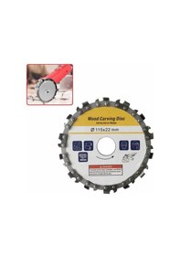 Resim Zincirlli Ahşap Dairesel Testere 115mm Ahşap Oyma Şekillendirme 