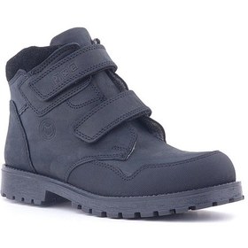 Resim Rakerplus Pixel Hakiki Deri Siyah Nubuk Cırtlı Erkek Çocuk Bot Siyah 