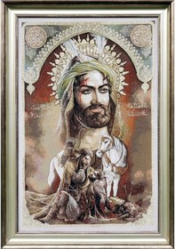 Resim Figüratif Seri-39 Dokuma Goblen Kumaş-Hz. Ali 
