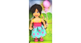 Resim MCM Group Cute Girl Pembe Balonlu Kumral Mini Bebek 