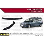 Resim Dacia Logan Kaput Koruyucu Rüzgarlığı Deflektör 2004 - 2012 