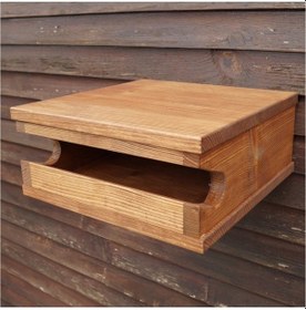 Resim Kapaklı Kutu Ahşap Bisiklet Askısı Ahşap 