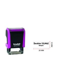 Resim Trodat 4910 - İsim-ünvan Kaşesi N11.3030 