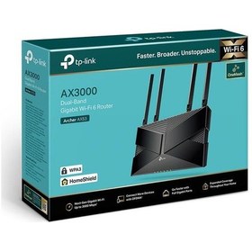 Resim Tp-lınk Archer Ax53 Ax3000 2402mbps Dual Bant Gıgabıt Wı-fı 6 Rou 