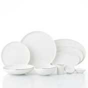 Resim Korkmaz Diana Collection 60 Parça Platin Yemek Takımı A8085 