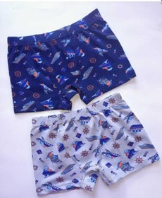 Resim Kota Erkek Çocuk Desenli Boxer 12 Adet - 1013 