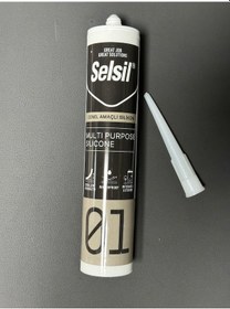 Resim Selsil Silikon 280gr Şeffaf Silikon 