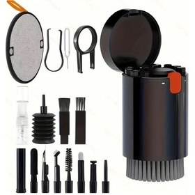 Resim Gateesat Black 20si 1 Arada Kulaklık Kalem Ve Klavye Fırçası İle Çok Amaçlı Temizlik Seti 