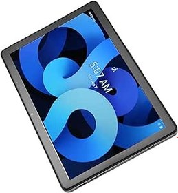Resim 10,1 inç Tablet PC, 1920x1200 IPS AB Tak 100‑240V Varsayılan İngilizce Çift Hoparlörler 8MP Ön 16MP Arka 10,1 inç Tablet Bilgisayar Çalışmak Için Bluetooth 5.0 (Gri) 