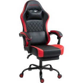Resim Adore Gaming Throne Oyuncu Koltuğu - Siyah/kırmızı S.deri 62X117-127X62 cm 