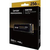 Resim LNM700-256RB 256 GB 3500/1200 MB/s M.2 PCIe 3.0 Ssd Lexar