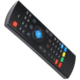 Resim Vkemall 6 Eksenli Jiroskoplu Kablosuz Kumanda, Hareket Algılama, İnfrared Öğrenme Ve Tam Klavye Girişi İle Pc/tv Kontrolü Pil Dahil Değil 