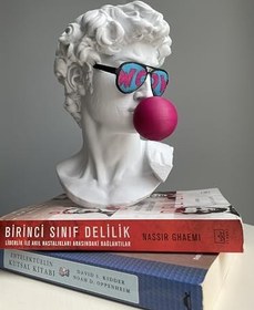 Resim David Büst Dekoratif Obje Michelangelo Davut Heykeli Pop Art Ev Ofis Dekor 