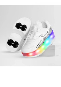 Resim Rocky Nils Işıklı Patenli Tekerlekli Spor Ayakkabı Beyaz 