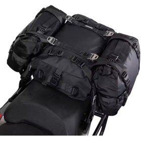 Resim Rhinowalk Su Geçirmez Motosiklet Kuyruk Çantası 