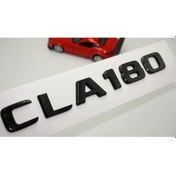 Resim DK Tuning Cla 180 Bagaj Parlak Siyah Abs 3m 3D Yazı Logo 
