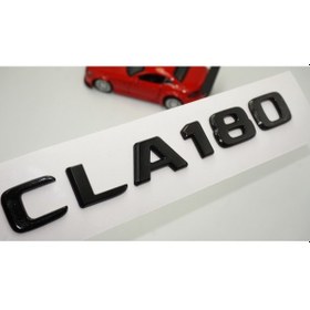 Resim DK Tuning Cla 180 Bagaj Parlak Siyah Abs 3m 3D Yazı Logo 
