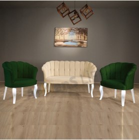 Resim Kaseria Kurumsal Kaseria Papatya Çay Seti Koltuk Takımı 2+1+1 Ksry235 