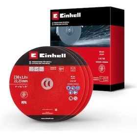 Resim Einhell 3'lü İnce Metal Kesme Diski Seti, Ø 230 mm - 49711523 