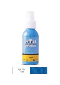 Resim Sprey Kumaş Boyası 100ml Açık Mavi 1209 Karışık, Çok Renkli 