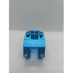 Resim Ovela Bisiklet Gidon Boğazı Mtb Bmx Yol Yarış Uyumlu - 31.8mm Alüminyum Güçlü Boğaz Turkuaz Renkli 