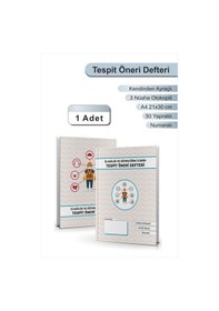 Resim İsg Defteri, İş Sağlığı Ve Güvenliği Tespit Ve Öneri Defteri , A4 Boyutunda , 50 Yaprak 