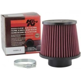 Resim K&n Performans Artırıcı Açık Hava Filtresi 7.6cm Kırmızı Renk 