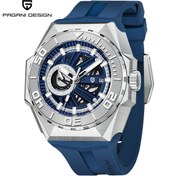 Resim Pagani design PD-YS007 Erkek 47,5 MM 100 M Su Geçirmez Japon Mekanizma Otomatik Mekanik Saat Safir Erkek Kol Saati 