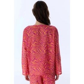 Resim Penti Renkli Deila Kimono 