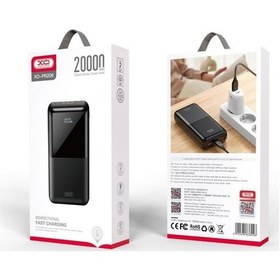 Resim 22.5w Hızlı Şarjlı Led Dijital Ekranlı 20000 Mah 3 Çıkışlı Taşınabilir Şarj Cihazı Powerbank Beyaz 