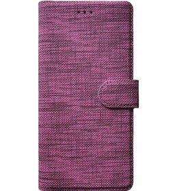 Resim İphone 7 Plus - 8 Plus Uyumlu Kart Ve Para Bölmeli Standlı Cüzdanlı Kılıf - Mor 