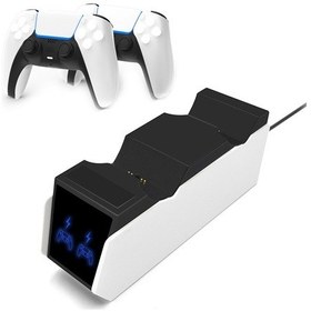 Resim Sones İpega Snd-462 Kumandalı Çift Şarj Cihazı Ps5 İçin Oyun Kumandası Şarj Cihazı Ab Fişi Diğer 