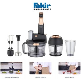 Resim Fakir 1000W Fakir Speed Quadro Bpa Free Mutfak Robotu & Blender 