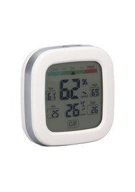 Resim Mufunye Oda Sıcaklık Nem Ölçer, Renkli Ekran, Yüksek-düşük Değer Gösterimi, Yüksek Hassasiyet Sensörü, Yatak Odası Ofis Mutfak Uygun 