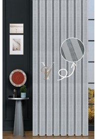 Resim 5501 Tül Perde V-01 Ekru Ekru 
