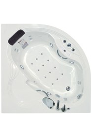 Resim Waterway Manhattan Jakuzi 130x130 H:55 Comfort Hidromasaj Sistemli Küvet 