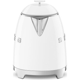 Resim Smeg 50's Style KLF05 800 ML 1400 W Mini Su Isıtıcı Kettle Beyaz 
