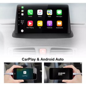 Resim NKMCHI Nakamichi Renault Fluence/ Megane 3 Android 8gb Ram 128GB Rom 8 Çekirdek Carplay Multimedya uyumlu 