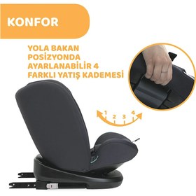 Resim Chicco Mokita I-Size Oto Koltuğu - Füme / 15+ Ay 