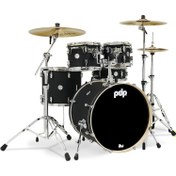 Resim PDP Drums Concept Maple 5 Parça 22" Akustik Davul (Mat Siyah) 