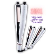 Resim Shibowavy 3 Özellikli Saç Düzleştiricisi (Wag Maşa - Saç Tost Makinesi - Saç Düzleştirici ) 