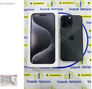 Resim Apple iPhone 15 Pro Max İkinci El YD | 512 GB | Siyah İkinci El İPHONE 15 PRO MAX 512 GB PİL 88 TEMİZ NOKTA HATASIZ SİYAH KUTULU