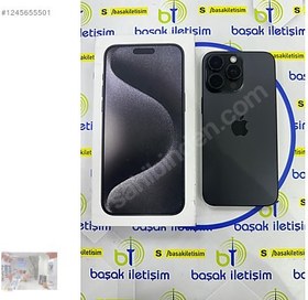 Resim Apple iPhone 15 Pro Max İkinci El YD | 512 GB | Siyah 