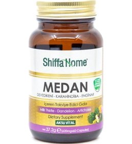 Resim Aksu Vital Medan 60 Kapsül X 620Mg 